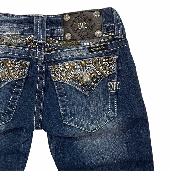 Miss Me Cropped Jeans - Style JE5427C2 - Size 25 - Picture 5 of 5